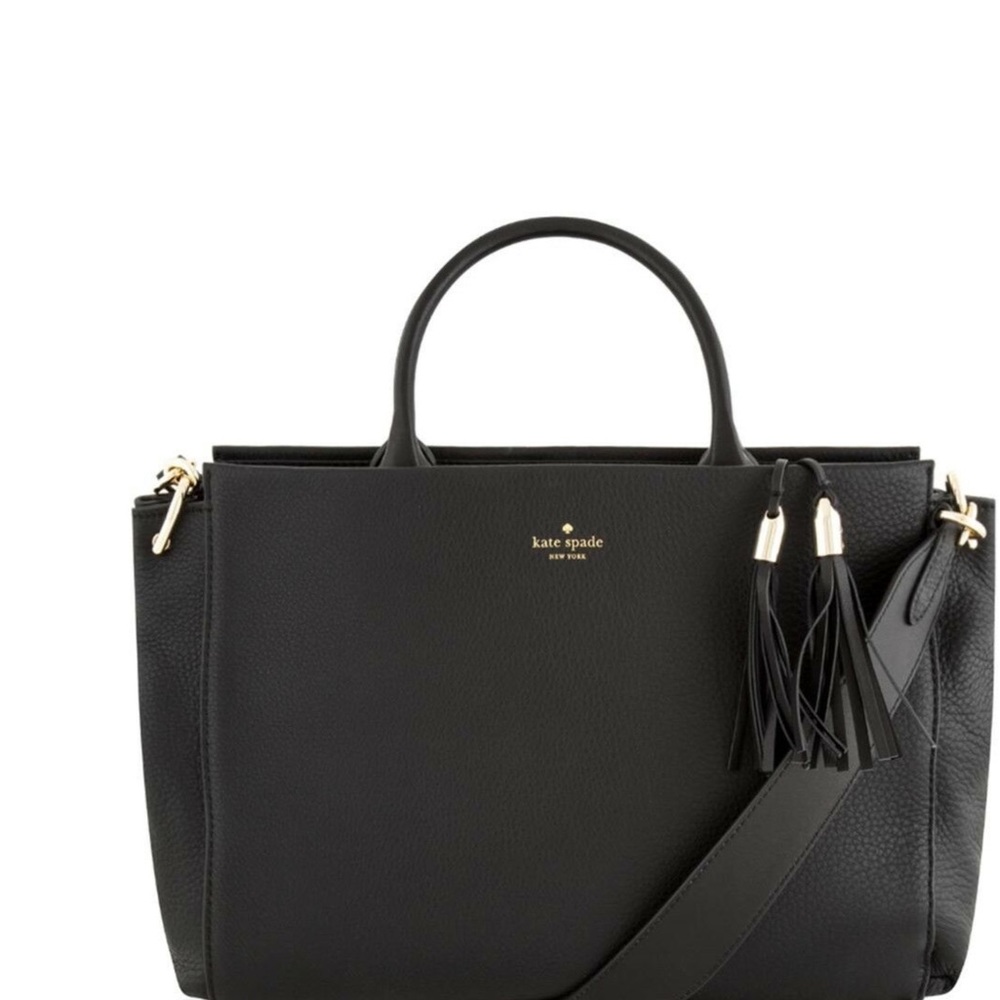 ♠️KATE SPADE leather LARSON SATCHEL